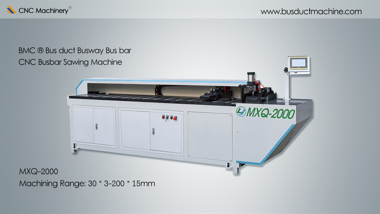 MXQ-2000 CNC busbar sawing machine