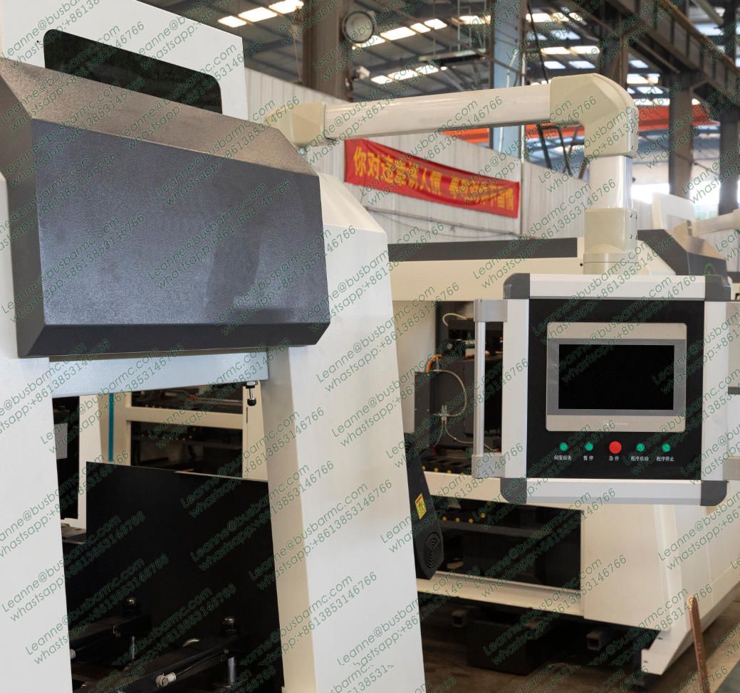 copper busbar milling machine