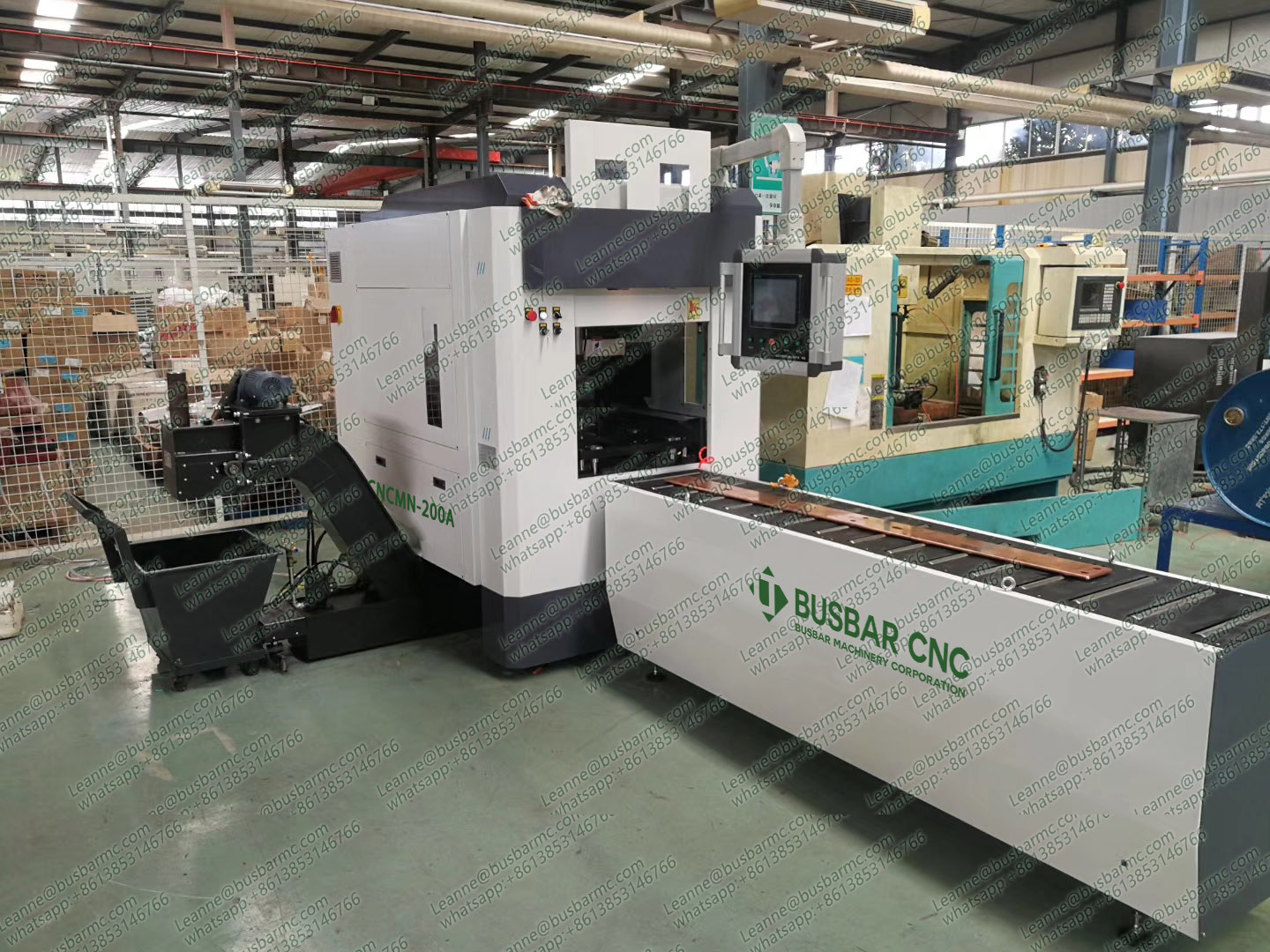 CNC Busbar Chamfering Mac